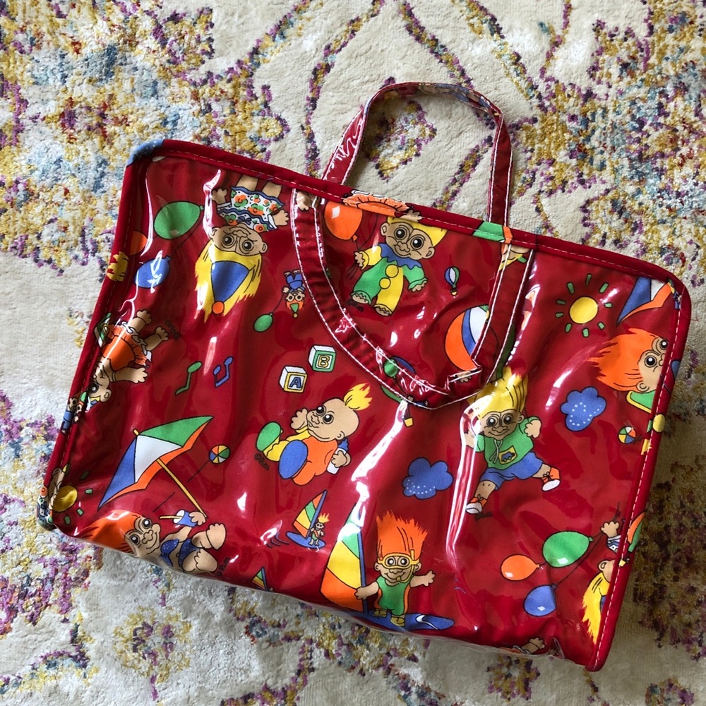 Vintage Troll Russ Tote Bag